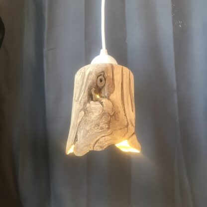 Suspension en bois flotté sculpté – Image 3