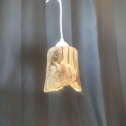 Suspension en bois flotté sculpté – Image 2