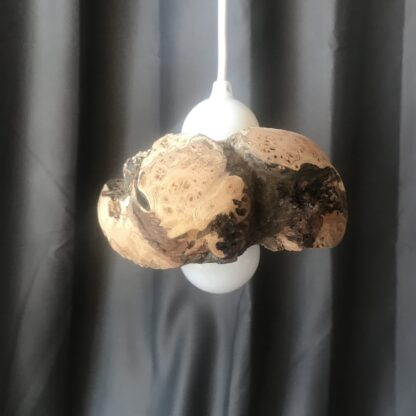 Suspension en bois flotté creusé – Image 3