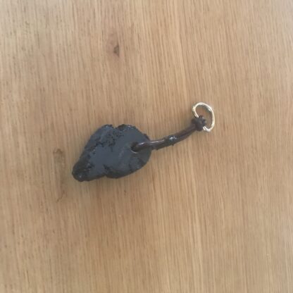 Porte-clé en bois flotté à motif dentelé – Image 10