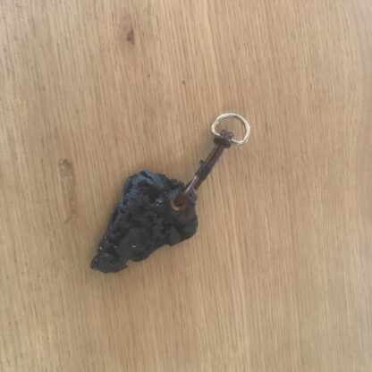 Porte-clé en bois flotté à motif piqueté – Image 6