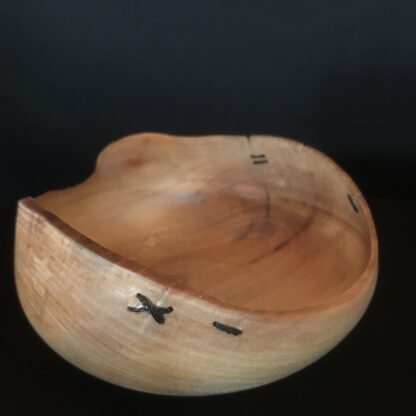 Bol en bois "wood and stitch" #2